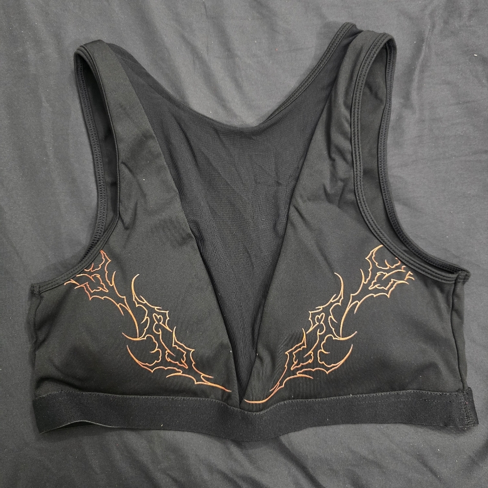 V-Mesh Bra In Black - Civil Regime - Medium